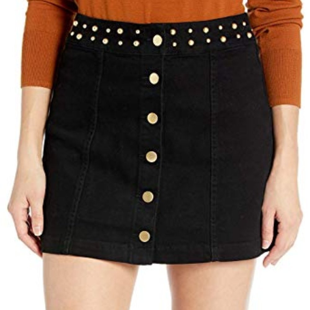 NWT BB Dakota This Stud's For You Mini Skirt Small - Picture 2 of 2